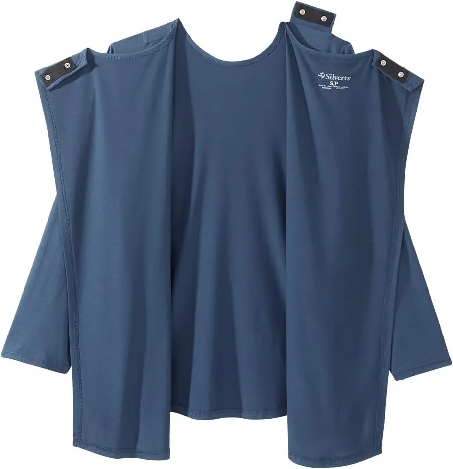 Women’s Open-Back Adaptive Long Sleeve Embellished Top