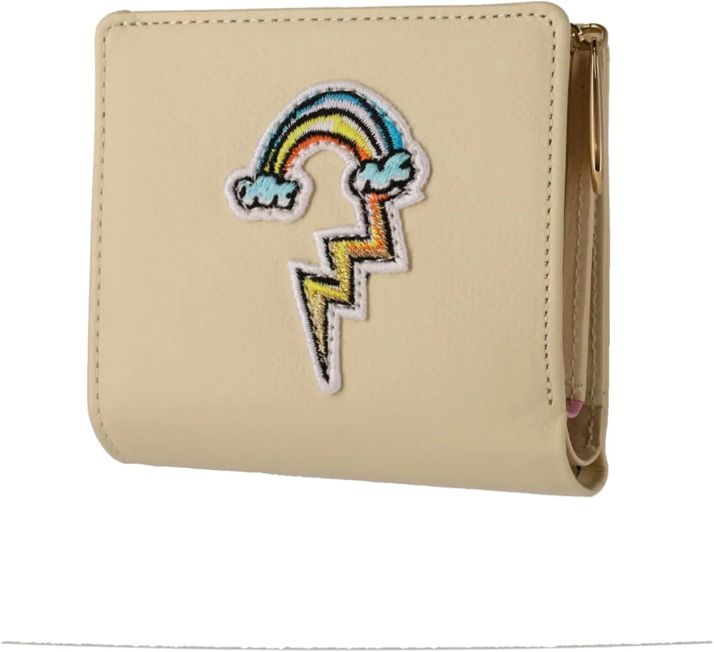 Women's Patch Embroidered Mini Wallet