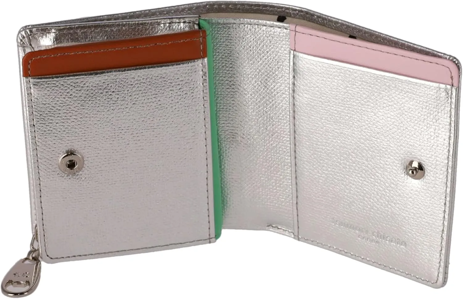 Women's Patch Embroidered Mini Wallet