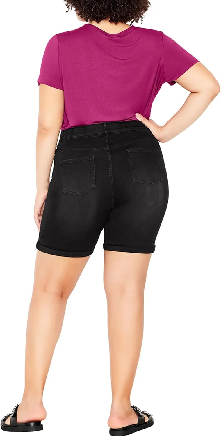 Women's Plus Size Giana Ripped Short