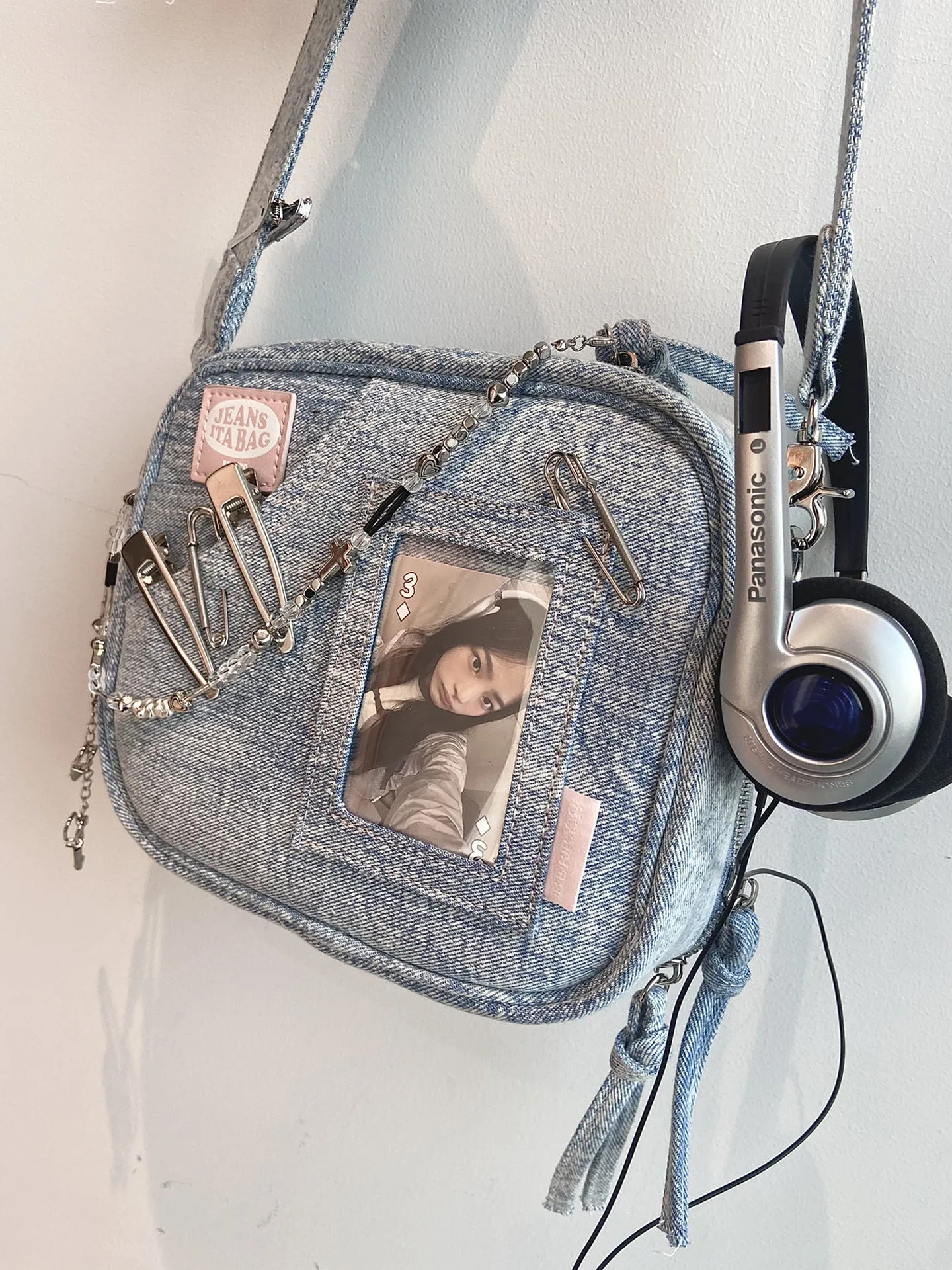 Women's Style Leisure Mini Denim Artistic Shopping Crossbody Bags