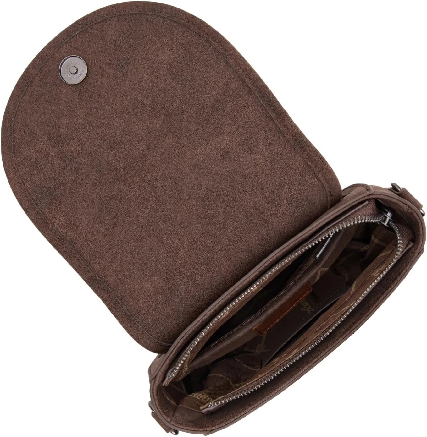 Wrangler Crossbody Bag Western Flap Purse for Women Travel