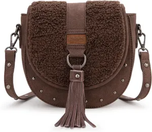 Wrangler Crossbody Bag Western Flap Purse for Women Travel