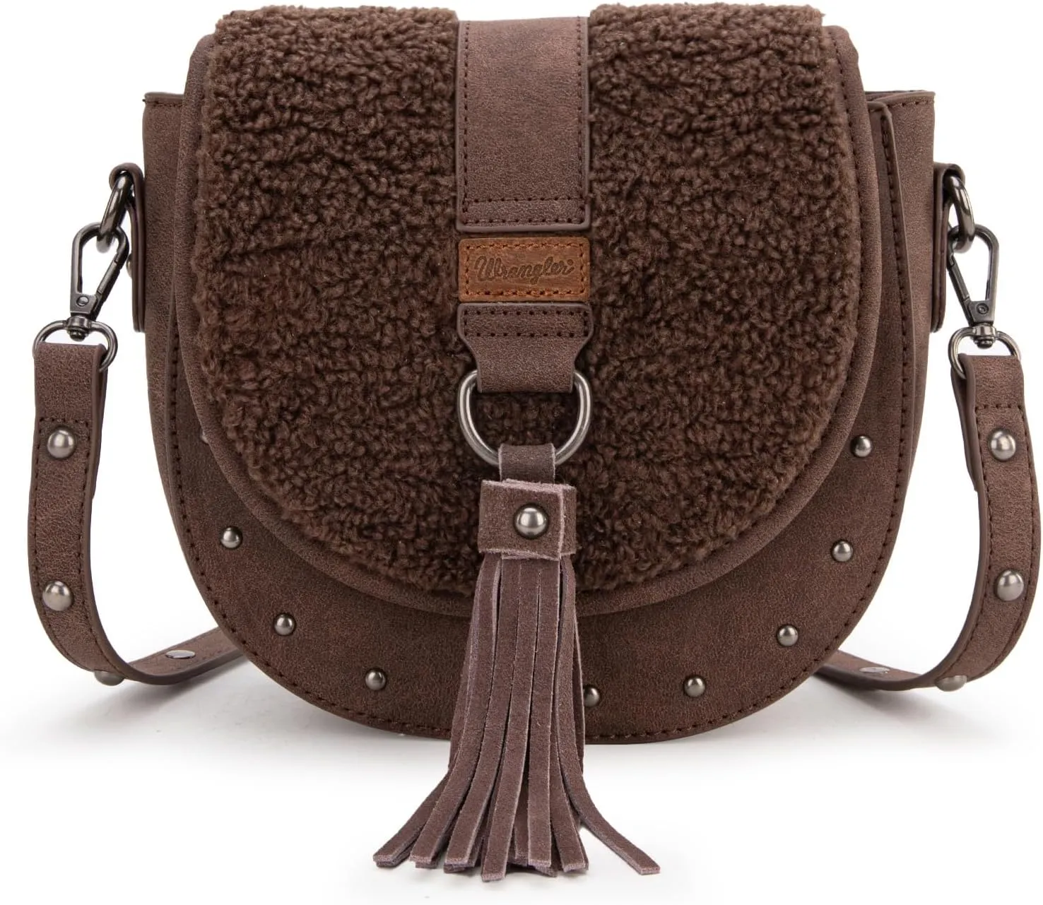 Wrangler Crossbody Bag Western Flap Purse for Women Travel