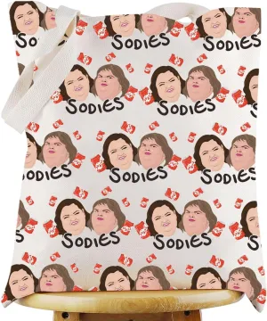 WZMPA Amy Tote Bag Tammy Fans Gift Sodies Comedy Reusable Grocery Bag Amy And Tammy Merchandise