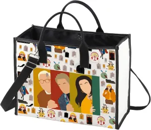 WZMPA Mabel Tote Bag Charles Fans Gift Murder TV Show Shoulder Bag True Crime Merchandise