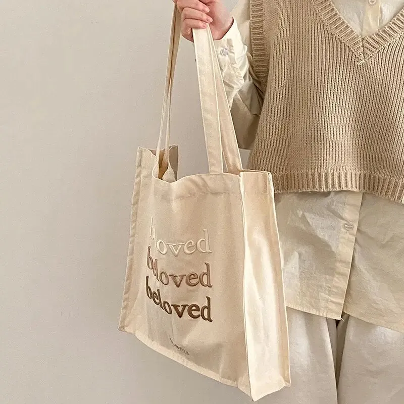 Y2K Tote Bag with Mobile Phone Pocket and Interior Zipped Pocket