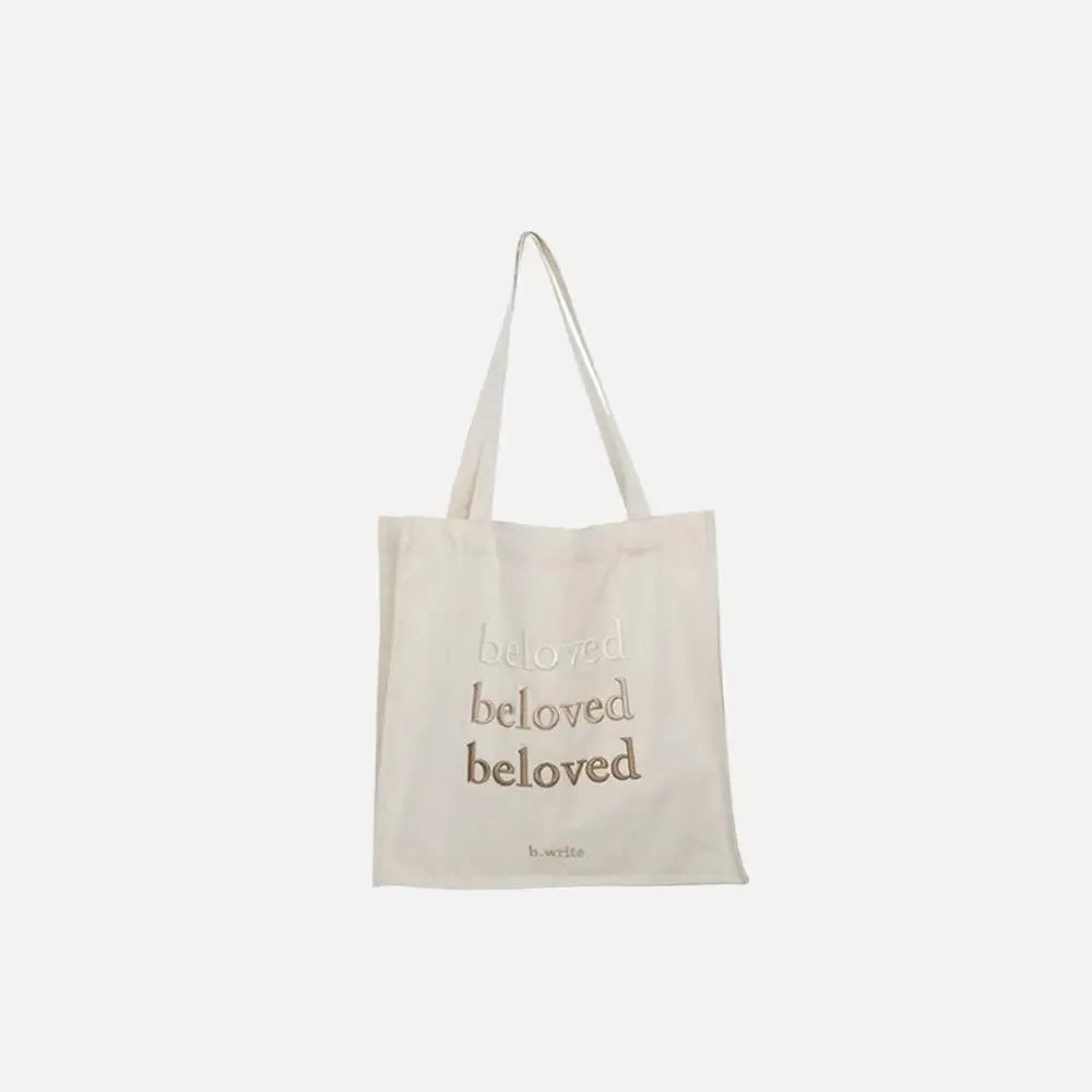 Y2K Tote Bag with Mobile Phone Pocket and Interior Zipped Pocket