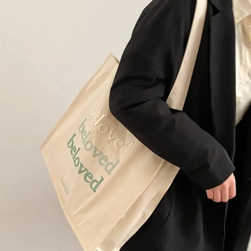Y2K Tote Bag with Mobile Phone Pocket and Interior Zipped Pocket