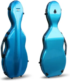 yinfente Carbon Fiber Violin Case 4/4 Full Size With Backstrp Handle Violin Bag Lightweight